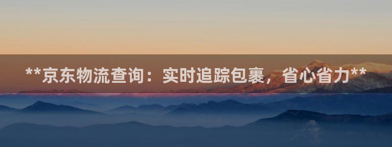 28圈注册网站链接：**京东物流查询