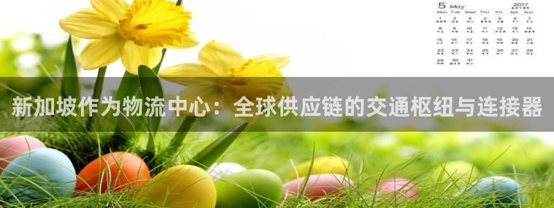 28圈注册链接：新加坡作为物流中心：